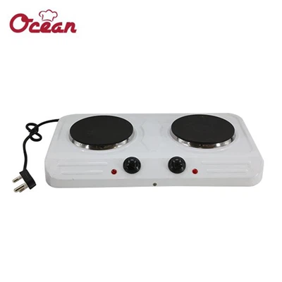 Placa quente de dois queimadores